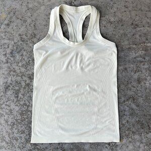 Athleta Speedlight Seamless Tank Top Pastel Butter Yellow XS
